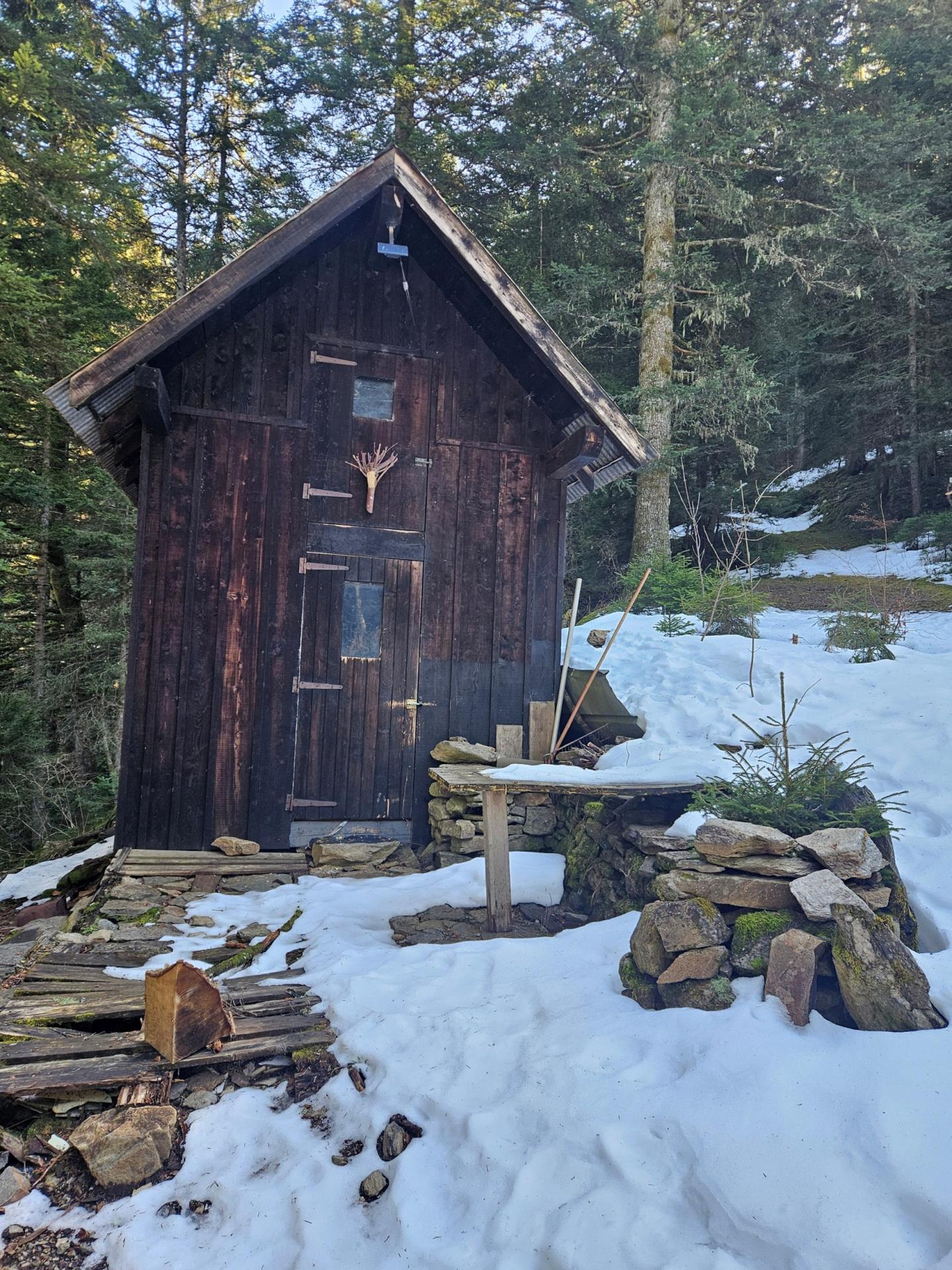 Cabane des descendues